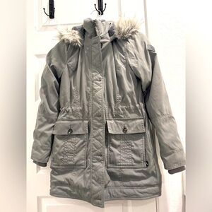 Hollister Faux Fur Lined Parka